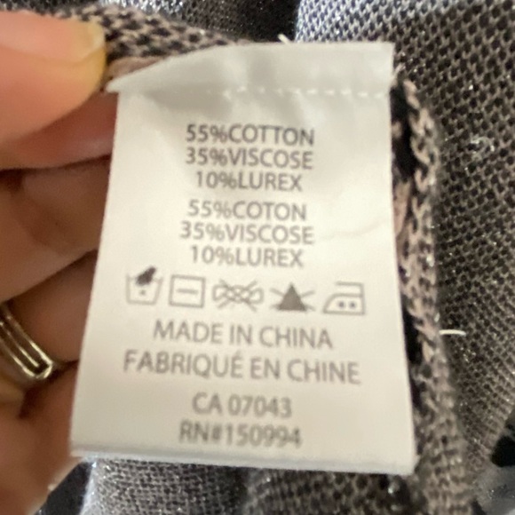 Belldini women’s cardigan pink & black Size XL. New without tags. - Picture 8 of 11